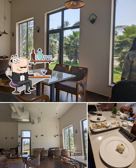 The interior of Social Circle