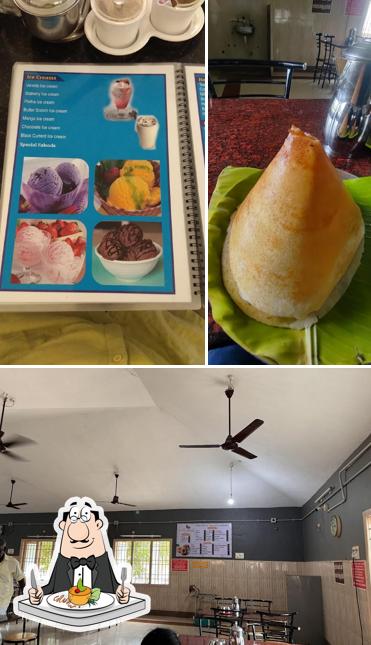 The restaurant's food and interior