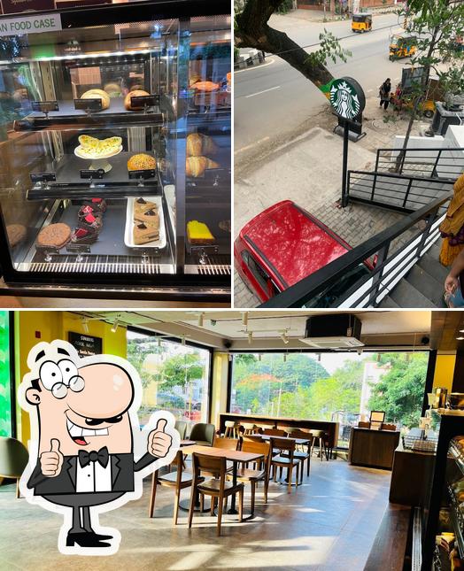 Here's a picture of Starbucks