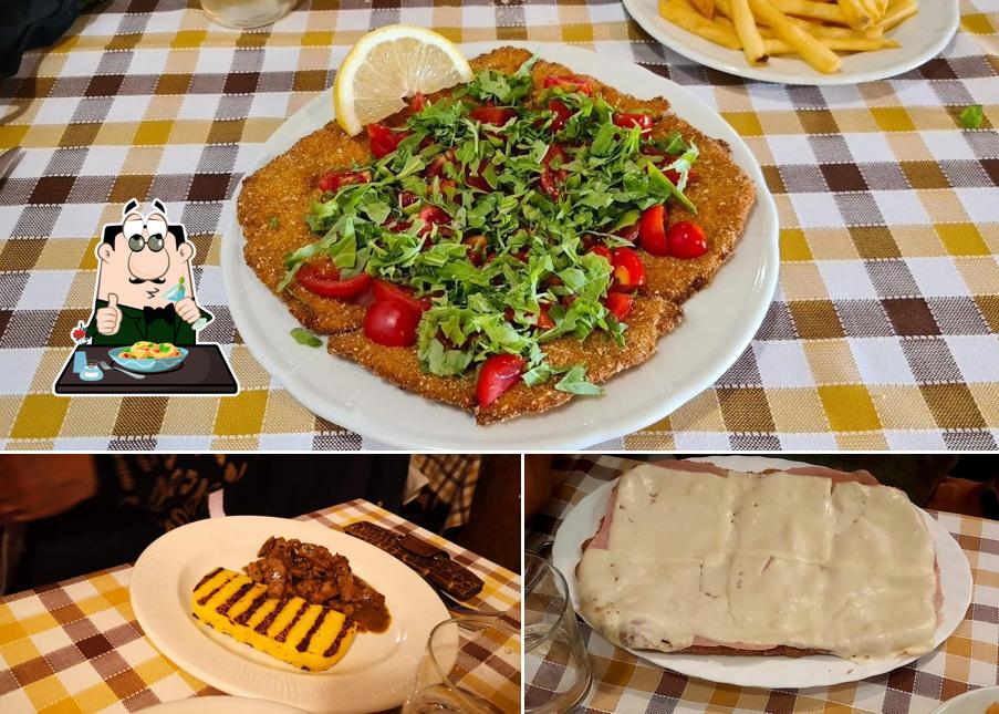Cibo al Trattoria alla Colonna