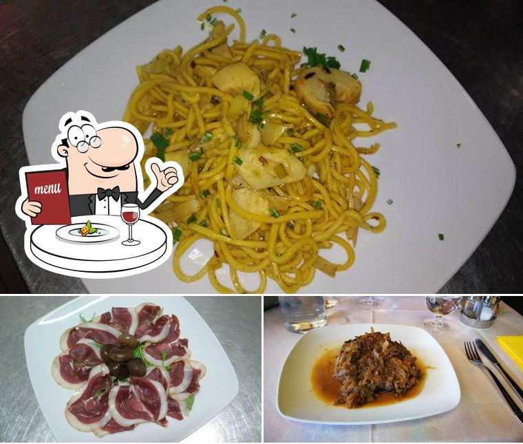 Cibo al Ristorante Fuoco di Brace