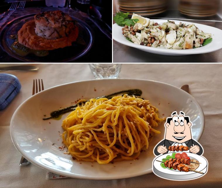 Cibo al Trattoria Lido Solitario