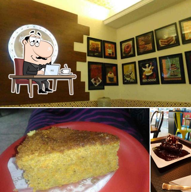 Take a look at the image depicting interior and food at 221b Baker Street