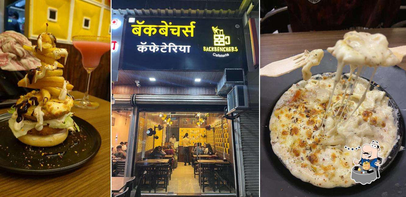 Food at Backbenchers Cafeteria