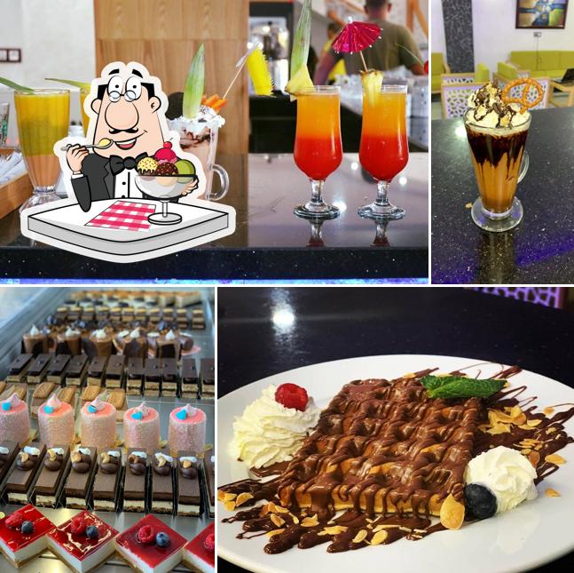 Profitez l'un des desserts