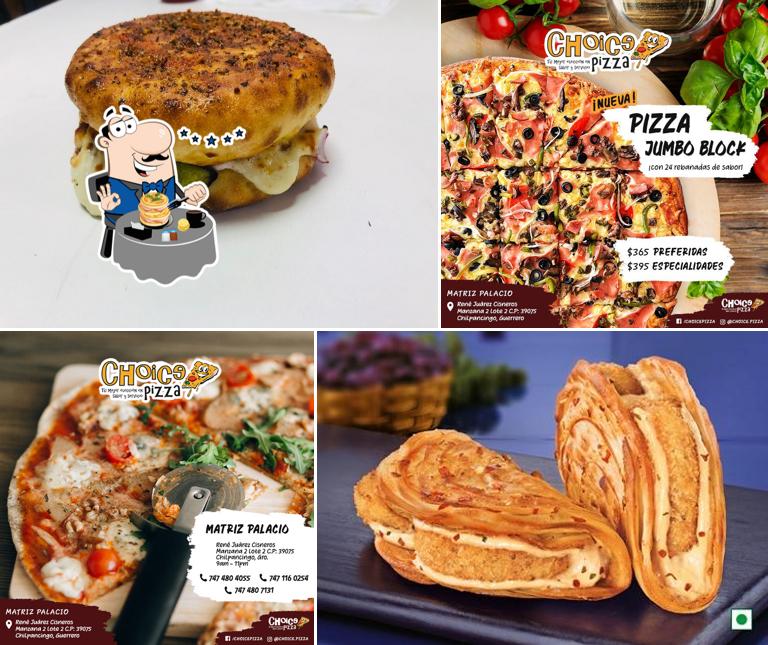 Meals at Choice Pizza