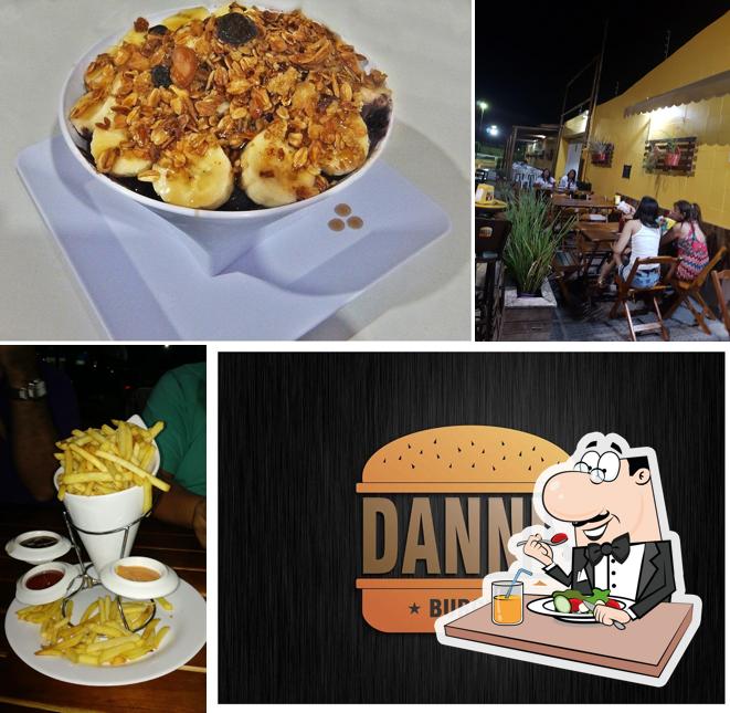 Platos en Dannis Burguer