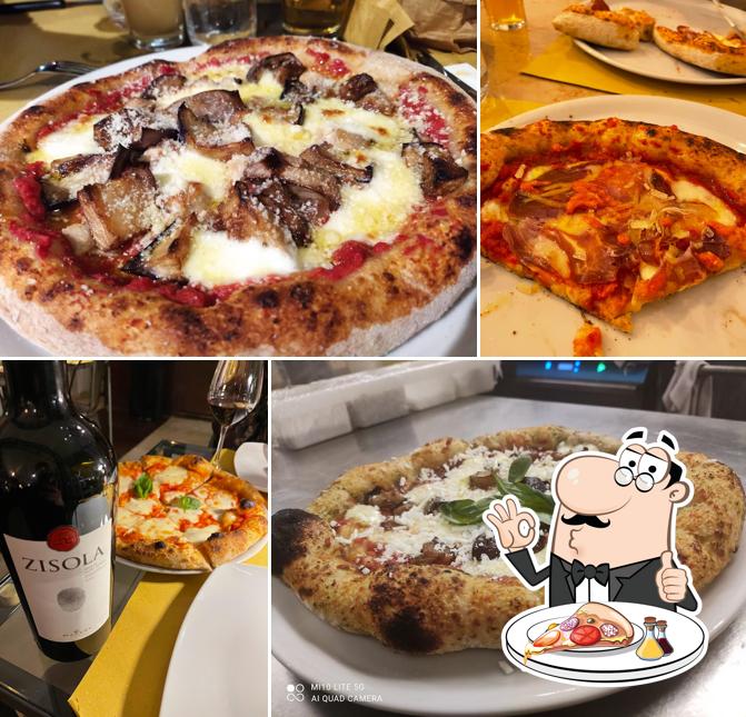 Prova una pizza a Geranio Sicilian Food and Drink cucina a km 0
