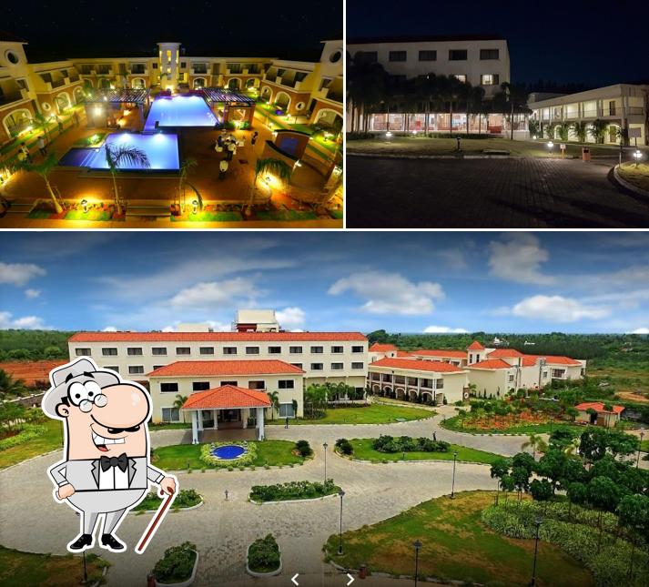 Check out the exterior of Grand Serenaa Hotel & Resorts