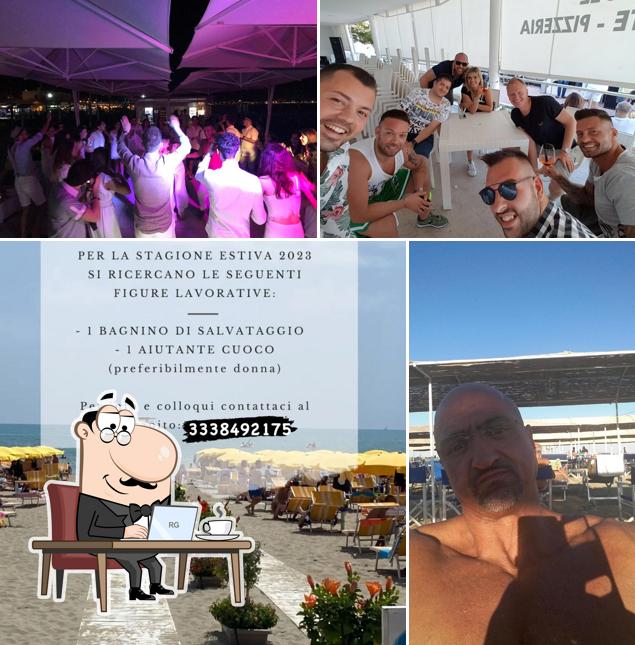 Gli interni di Lido del Sole