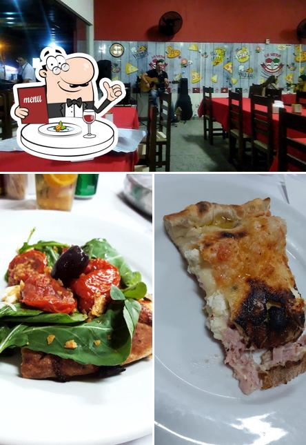 Dê uma olhada a foto apresentando comida e interior a Pizzaria La Vera Napolitana