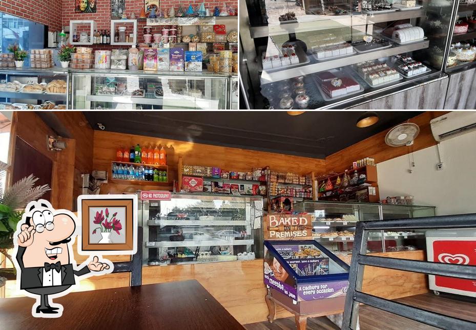 The interior of Avadh Bakery