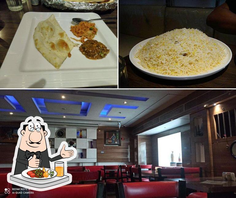 Food at Azad Hind Dhaba