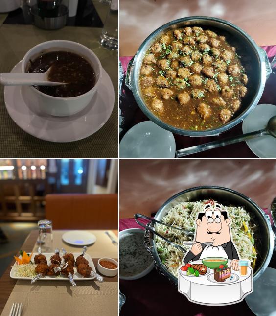 Hot and sour soup at EMPIRE GARDEN RESTAURANT- Family garden restaurant and bar in wakad