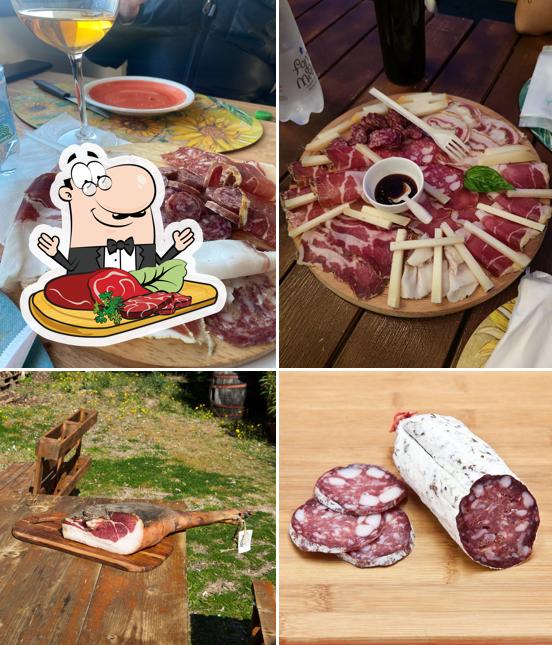 Carpaccio di manzo al Fattoria Madonna della Querce