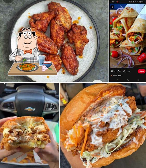 Chicken wings at Iram's Spice Kitchen