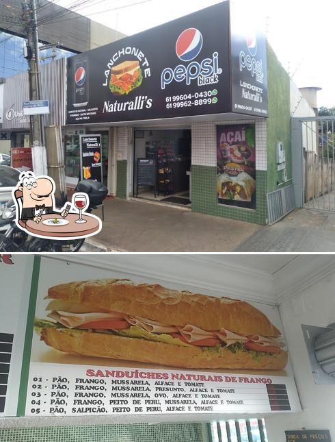 Comida em Lanchonete Naturalli's