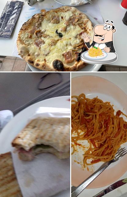 Spaghetti alla carbonara al Libeccio Cafè