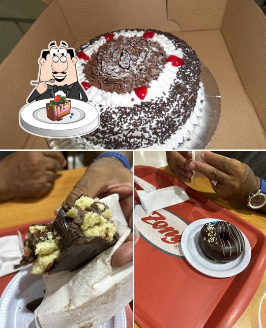 Bolo de chocolate em Zeny