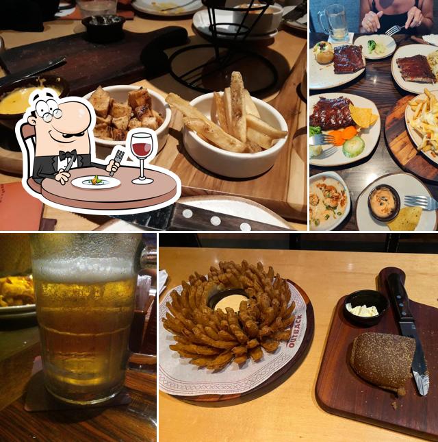 Comida em Outback Steakhouse