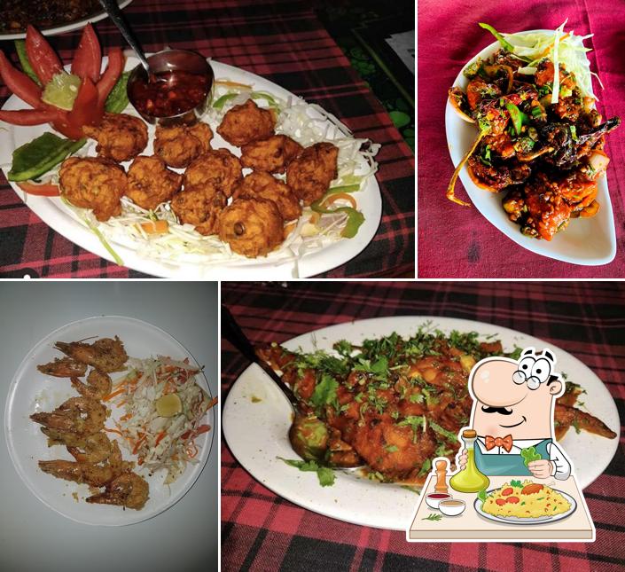 Food at Smita’s Lakeview Restaurant & Bar Best Fish Thali And Authentic Goan Food