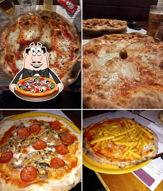 A Zona Franca Pub, puoi prenderti una bella pizza
