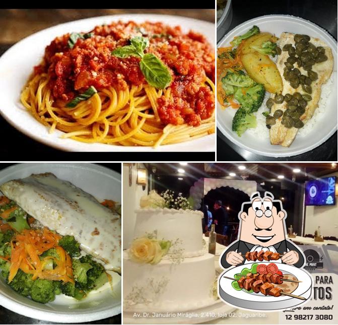 Platos en The Point Restaurante Petiscaria Campos do Jordão