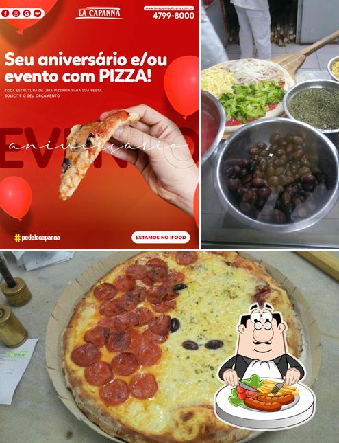 Platos en Pizzaria La Capanna