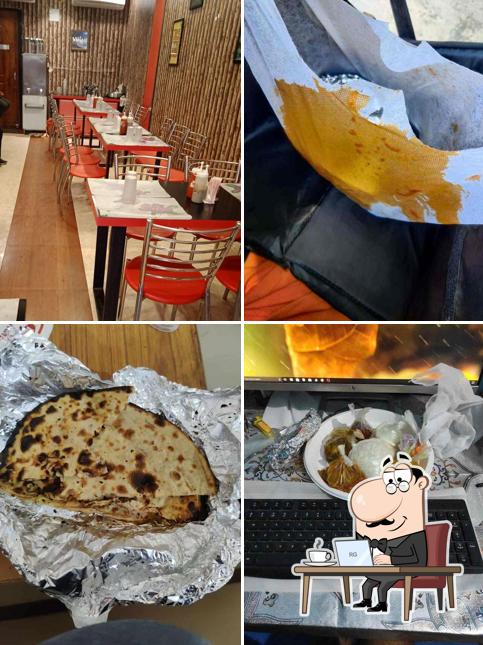 The interior of Apna Family Restaurant