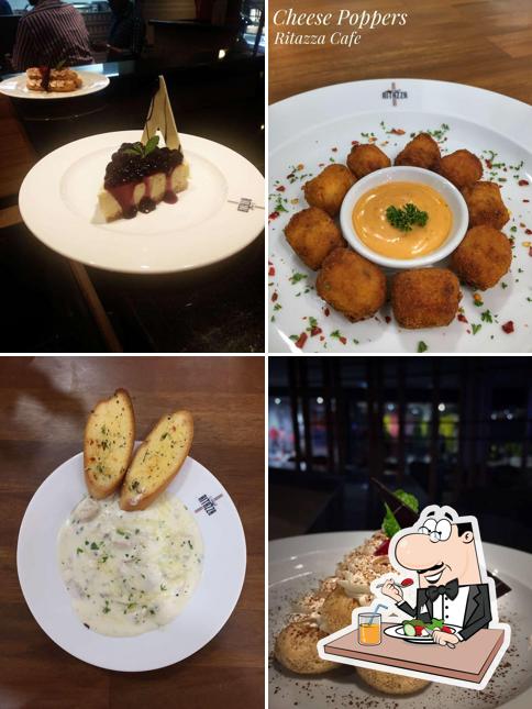 Food at Caffe Ritazza