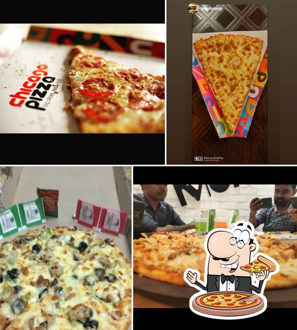 Order various kinds of pizza