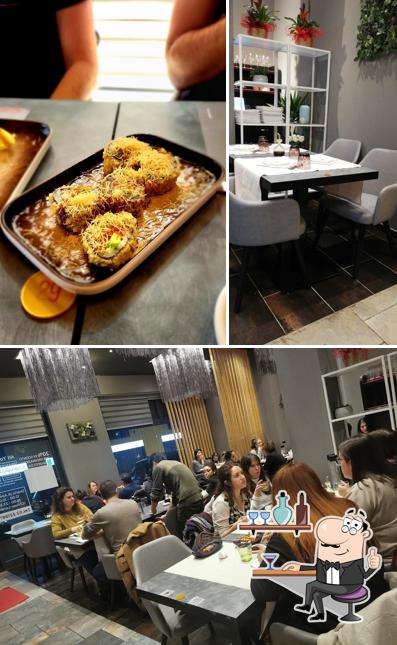 Gli interni di Ciao Sushi