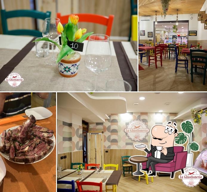 Gli interni di La ghiottoneria