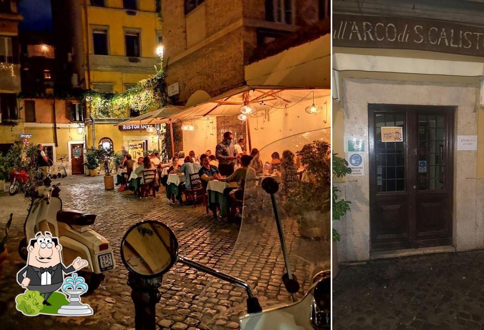 Guarda gli esterni di Ristorante All'arco Di San Calisto
