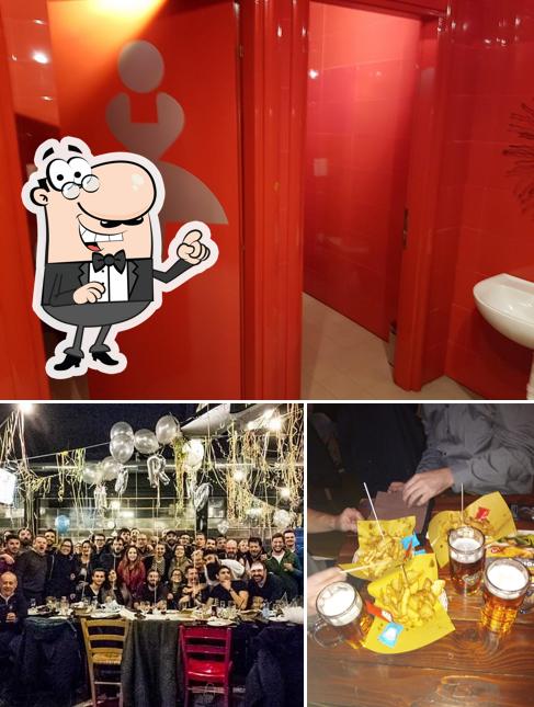 Gli interni di Birra Inn Senago