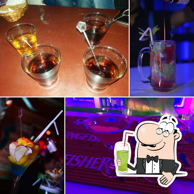 Enjoy a drink at Bluzz club