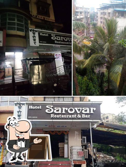 The exterior of Hotel Sarovar Restaurant & Bar