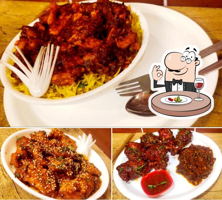 Food at Chinese Haveli