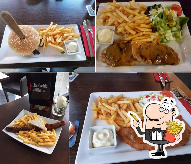 Holzkohle Grillhaus