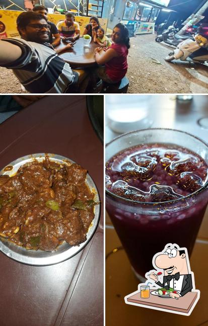 Food at Kadav restaurant