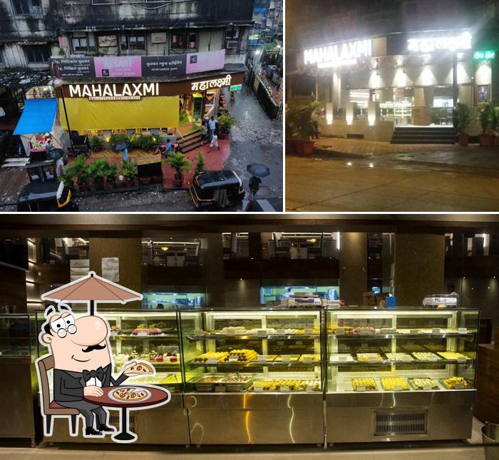 The exterior of Mahalaxmi Veg Treat