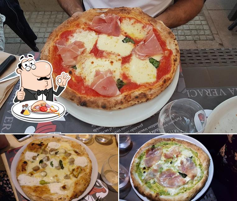 A Pizzeria Partenope, puoi provare una bella pizza