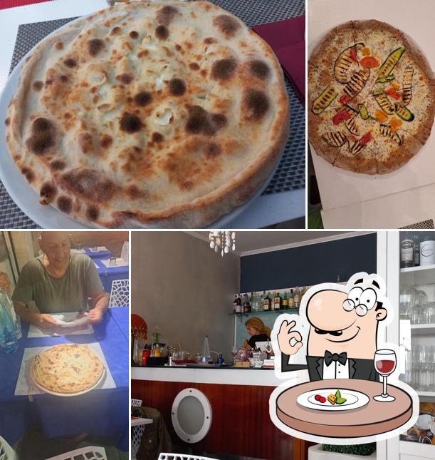 Platti al Pizzeria drink e food La Moreia