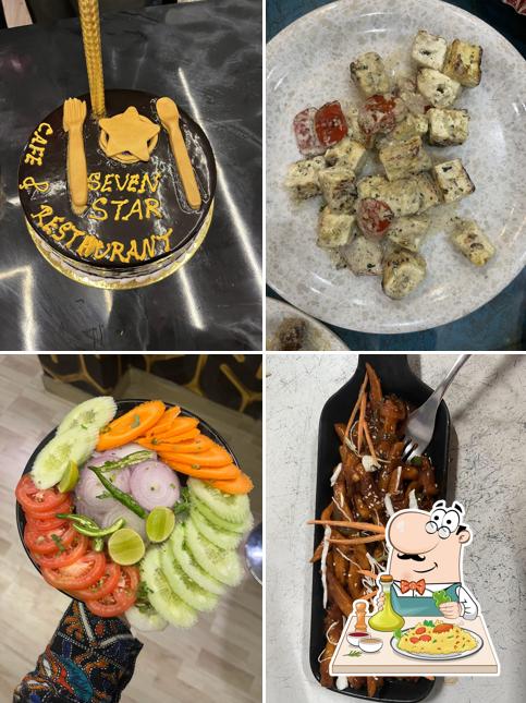 Food at Seven Star cafe & restaurant