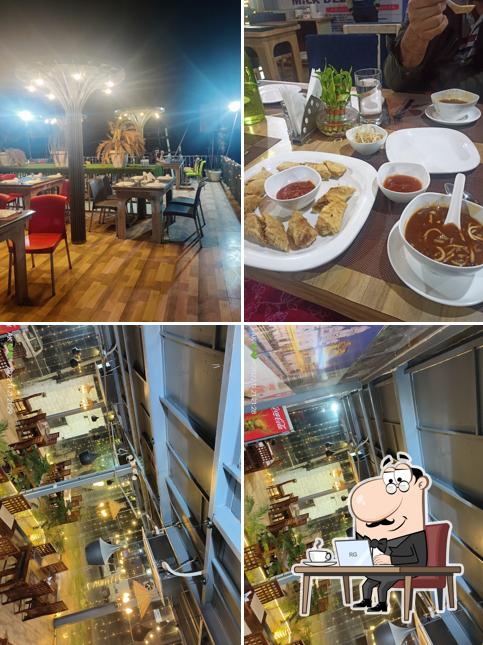 The interior of Sadda pind, Restaurant