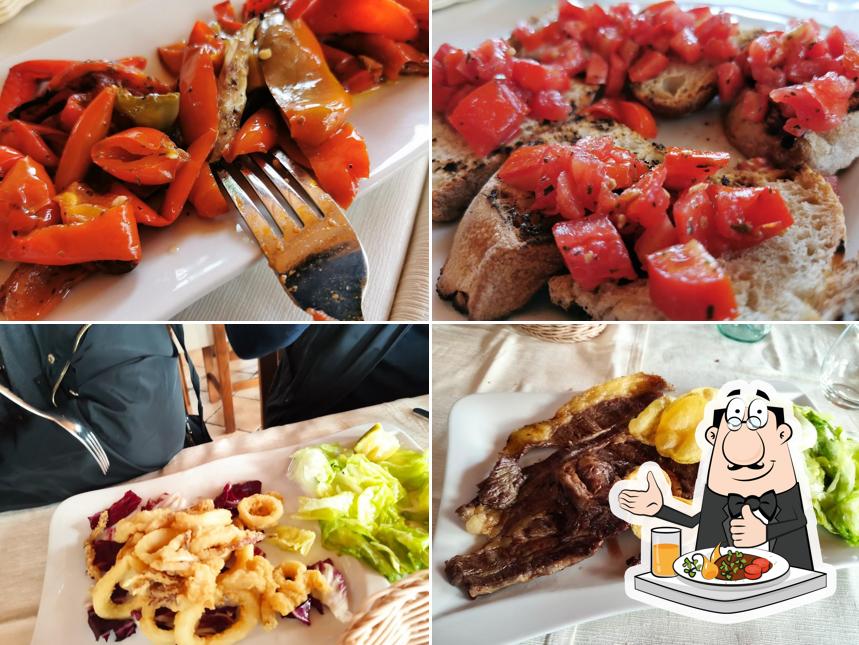 Platti al Tenuta Cervo Antica Osteria Peppe 'o Russo