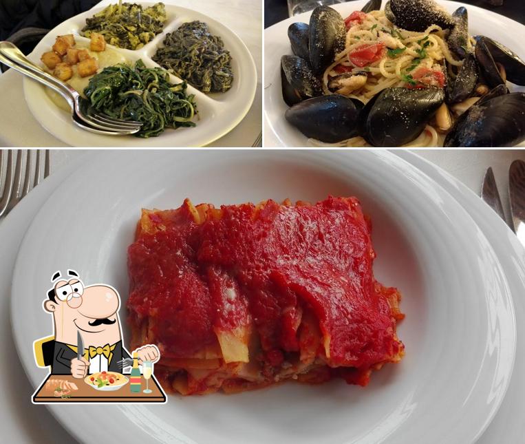 Platti al Trattoria Fiori di Zucca