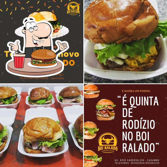 Os hambúrgueres do Boi Ralado Hamburgueria irão saciar uma variedade de gostos