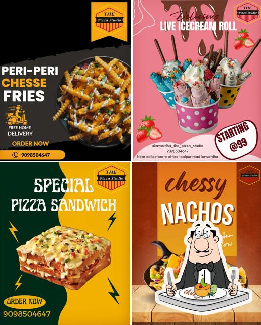 Food at THE PIZZA STUDIO - Best cafe & restaurant in kawardha(100% PURE VEGETARIAN)