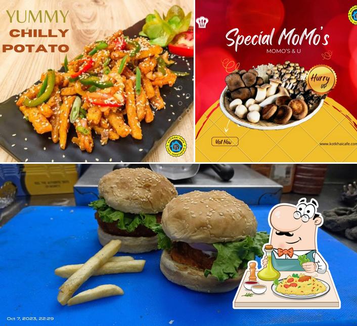 Meals at Kotkhai Cafe